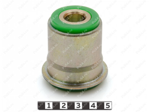 Rear lateral control arm silent block, rear suspension (body, pressed-in)., Product Code 1-06-0841, Polyurethane, Image №1