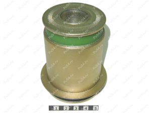 Lower control arm front silent block, front suspension (pressed-in)., Product Code 1-06-2611, Polyurethane, Image №3
