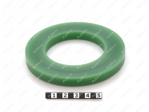 Ролик D 100 x d 61 x H 9,5, Product Code 33-01-1485, Polyurethane, PU54/M80/зеленый, Image №1