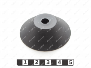 Ролик 50*8*15, Product Code 33-78-018, Polyurethane, PU54/E98/черный, Image №2