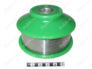 Control arm rear silent block, front suspension (sectional), Product Code 24-16-591, Polyurethane, Image №1