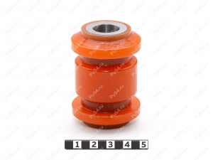 Сайлентблок рычага передней подвески передний, ID=16,2мм, Product Code 40-06-028, Polyurethane, PU54/M72/оранжевый, Image №1