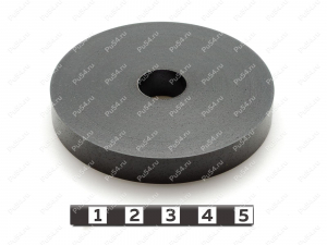 Втулка стойки стабилизатора, Product Code 31-02-004, Polyurethane, PU54/M72/черный, Image №1
