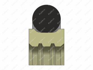 Уплотнение роторное 10x14,9x2,2 аналог K702-010 KASTAS Roto Glyd Ring, Product Code 70-08-5272, Polyurethane, PTFE+PU87*M, Image №2