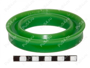 Hydraulic cylinder polyurethane cuff, Product Code 70-03-6545, Polyurethane, PU54/M87/синий, Image №3