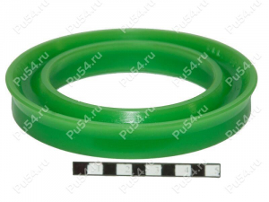 Hydraulic cylinder polyurethane cuff, Product Code 70-03-9065, Polyurethane, PU54/M87/синий, Image №2