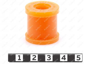 Stabilizer bar end bushing, rear suspension, ID = 10 mm, Product Code 1-02-001, Polyurethane, Image №2
