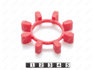 Эластичный элемент муфты N-BIPEX, аналог BIPEX 72, Product Code 33-99-9154, Polyurethane, PU54/M92/красный, Image №1