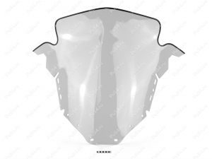 Стекло ветровое для снегохода (высота 58см, толщина 3мм, МПК), Product Code 50-44-47353P, Polyurethane, Image №2