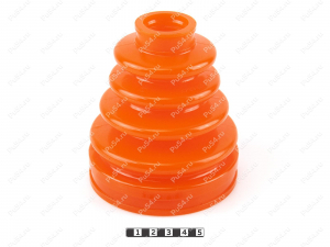 CV-joint inner dust boot (tripod joint), Product Code 1-05-043, Polyurethane, PU54/M71/orange, Image №1