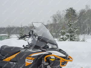Snowmobile windshield one-piece with clamps (middle), Product Code 50-20-70014, Polyurethane, Image №15