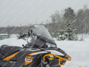 Snowmobile windshield one-piece with clamps (low), Product Code 50-20-70024, Polyurethane, Image №11
