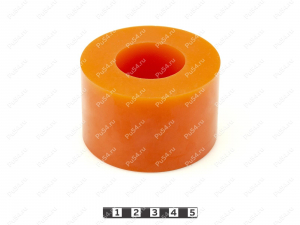 Втулка D 80 x d 40 x H 50, Product Code 33-01-1278, Polyurethane, PU54/M72/оранжевый, Image №1