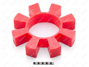Вставка упругой муфты D170 x d87 x H33, Product Code 33-01-1730, Polyurethane, PU54/M92/красный, Image №1