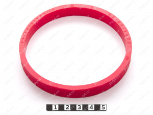 Кольцо D101+-1 x d92 x H12-0,5, Product Code 33-01-1627, Polyurethane, PU54/K65/красный, Image №1