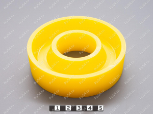 Манжета для трубы 1 1/4 d 42.3 101*40,4*28, Product Code 33-78-115, Polyurethane, PU54/M95/желтый, Image №2
