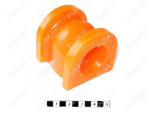 Stabilizer bushing, front suspension., Product Code 7-01-1080, Polyurethane, PU54i/K72/темно-оранжевый, Image №1