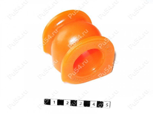 Stabilizer bushing, front suspension., Product Code 7-01-1083, Polyurethane, PU54i/K72/темно-оранжевый, Image №1