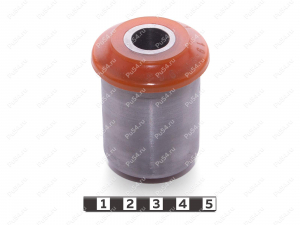 Сайлентблок малый, Product Code 19-06-903, Polyurethane, PU54/M72/оранжевый, Image №2