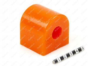 Втулка стабилизатора задней подвески,  ID =17,5мм, Product Code 14-01-015, Polyurethane, PU54/M72/оранжевый, Image №1