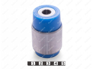 Low control arm rear silent block, rear suspension, pressed-in, Product Code 1-06-7081, Polyurethane, PU54/M80/зеленый, Image №2