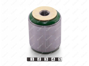 Сайлентблок тяги Панара задней подвески, Product Code 12-06-2611, Polyurethane, PU54/M80/зеленый, Image №1