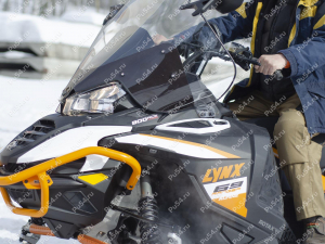 Snowmobile windshield one-piece with clamps (high), Product Code 50-20-7004, Polyurethane, Image №8
