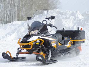 Snowmobile windshield one-piece with clamps (high), Product Code 50-20-7004, Polyurethane, Image №7