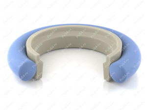 Уплотнение штока 36x46,7x4,2/H=4, аналог GIR 0360 GUARNITEC, OMS-MR MERKEL, STEPSEAL K, Product Code 70-08-946017, Polyurethane, PTFE+PU87*M, Image №1
