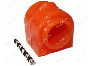 Stabilizer bushing, front suspension, ID=22 mm, Product Code 26-01-013, Polyurethane, Image №1