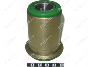 Upper control arm silent block, front suspension (pressed-in), Product Code 1-06-56431, Polyurethane, Image №1