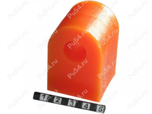 Stabilizer bushing, rear suspension, ID=16,5 mm, Product Code 19-01-338, Polyurethane, Image №1