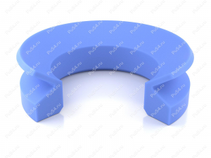 Уплотнение VL-130 117х130х10,5 VL-ring 130 PU, аналог TWVL01300 BUSAK+SHAMBAN, Product Code 70-08-910103, Polyurethane, PU54/M87/синий, Image №1