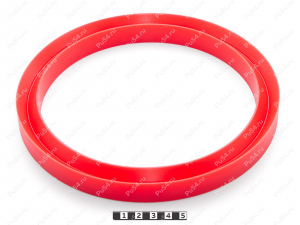Кольцо нажимное В175 верхнее 210*175*20, Product Code 33-78-200, Polyurethane, PU54/M92/красный, Image №2