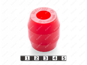 Вставка упругой муфты D36 x d16 x H42 мм., Product Code 33-01-1850, Polyurethane, PU54/M92/красный, Image №1