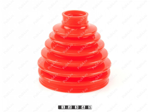 CV-joint inner dust boot, rear suspension, Product Code 3-05-018, Polyurethane, PU54/E72/red, Image №2