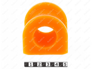 Stabilizer bushing, front suspension, ID=30 mm, Product Code 12-01-2522, Polyurethane, Image №2
