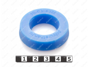 Hydraulic cylinder polyurethane cuff, Product Code 70-03-4525, Polyurethane, PU54/M87/синий, Image №4