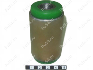 Spring silent block, rear suspension (pressed-in), Product Code 1-06-7181, Polyurethane, Image №1