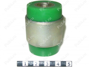 Hub silent block, rear suspension, (insteed ball-joint) press-fitted, Product Code 1-06-9631, Polyurethane, Image №1