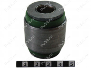 Hub silent block, rear suspension, pressed-in, OD=37.3 mm, Product Code 1-06-97011, Polyurethane, Image №1
