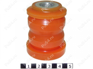 Lateral arm rear silent block, rear suspension, body, Product Code 1-06-972, Polyurethane, Image №1