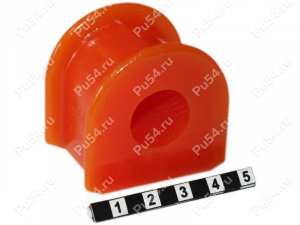 Stabilizer bushing, rear suspension, ID=18.5mm, Product Code 19-01-349, Polyurethane, Image №1