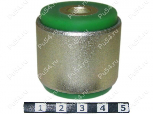 Hub silent block for short lateral arm fiaxation, rear suspension, press-fitted, Product Code 19-06-0051, Polyurethane, Image №1