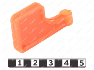 Gun safety flag, Product Code 33-07-002, Polyurethane, PU54/M71/orange, Image №2