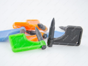 Gun safety flag, Product Code 33-07-002, Polyurethane, PU54/M71/orange, Image №3