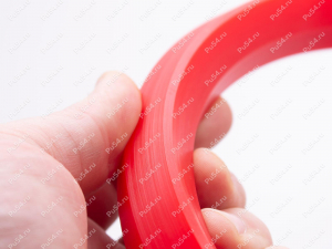 Кольцо опорное Н175 нижнее 210*175*20, Product Code 33-78-202, Polyurethane, PU54/M92/красный, Image №2