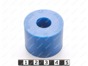 Амортизатор D 38 x d 12,5 x H 30, Product Code 33-01-1630, Polyurethane, PU54/M72/оранжевый, Image №3