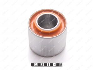 Сайлентблок D60 x d30 x H 54 мм, Product Code 33-06-940, Polyurethane, PU54/M72/оранжевый, Image №1