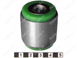 Panhard rod silent block, rear suspension, pressed-in, Product Code 19-06-103, Polyurethane, Image №1